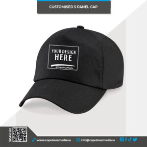Personalise 5 Panel Cap