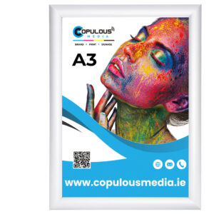 A3 Snap Frame Silver