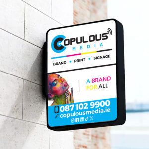 Projection Signage 600mm by 800mm Portrait