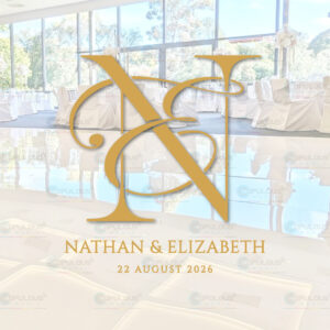 Elegant Wedding Monogram Design