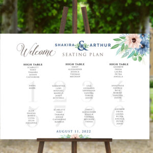 Party Table Seating Plan