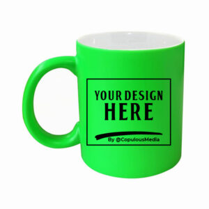 Neon Green Fluorescent Mug