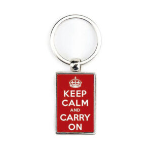 Metal Keyring Rectangular Shape