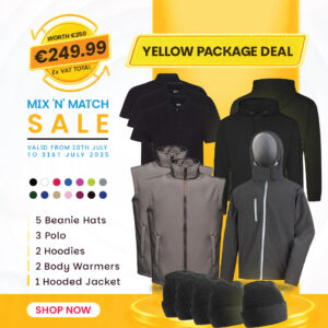 13 Pieces - YELLOW PACKAGE DEAL Bundle