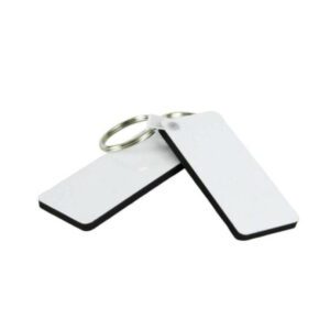 Rectangular Shape Wooden Keyring