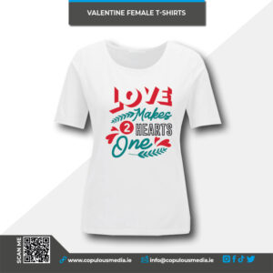 Valentine Female T-shirts