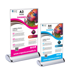 Tabletop Desktop Roller Banners
