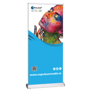 Deluxe Roll Up Banner 85cm Wide