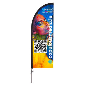 Feather Wind Flag Printing
