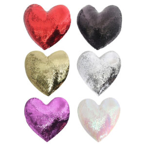 Heart Shaped Sequins Pillowcase/2 Colours