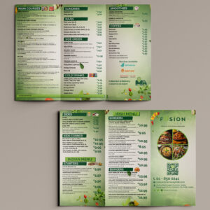 A3-A4 Trifold Flyers & Leaflets
