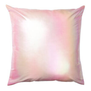 Square Shaped Pink Holo Effect Pillowcase