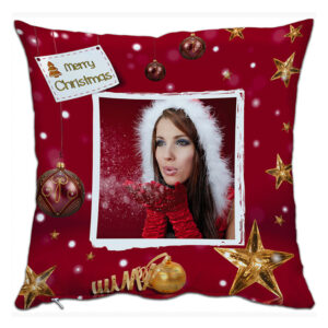 Square Shaped Christmas Decorations Pillowcase