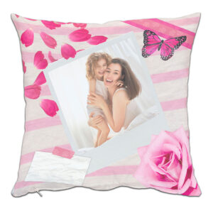 Square Shaped Rose Valentine Pillowcase