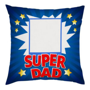 Square Shaped Super Dad Pillowcase