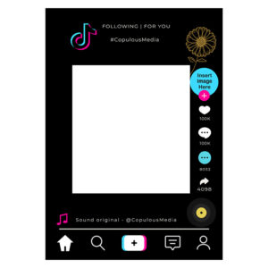 TikTok Star Selfie Frame