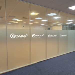 Natural Frost Privacy Vinyl Window Film