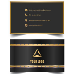 450gsm Business Cards with Foil enhancement
