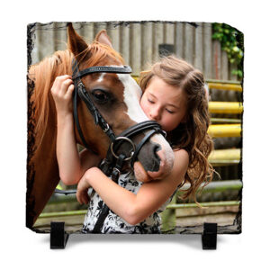 Personalised Photo Slate – Square – 15x15cm