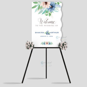 Half Wave Welcome Sign