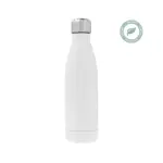 Stainless Steel Thermos Bottle 17oz - White